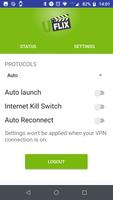 برنامه‌نما uFlix VPN عکس از صفحه