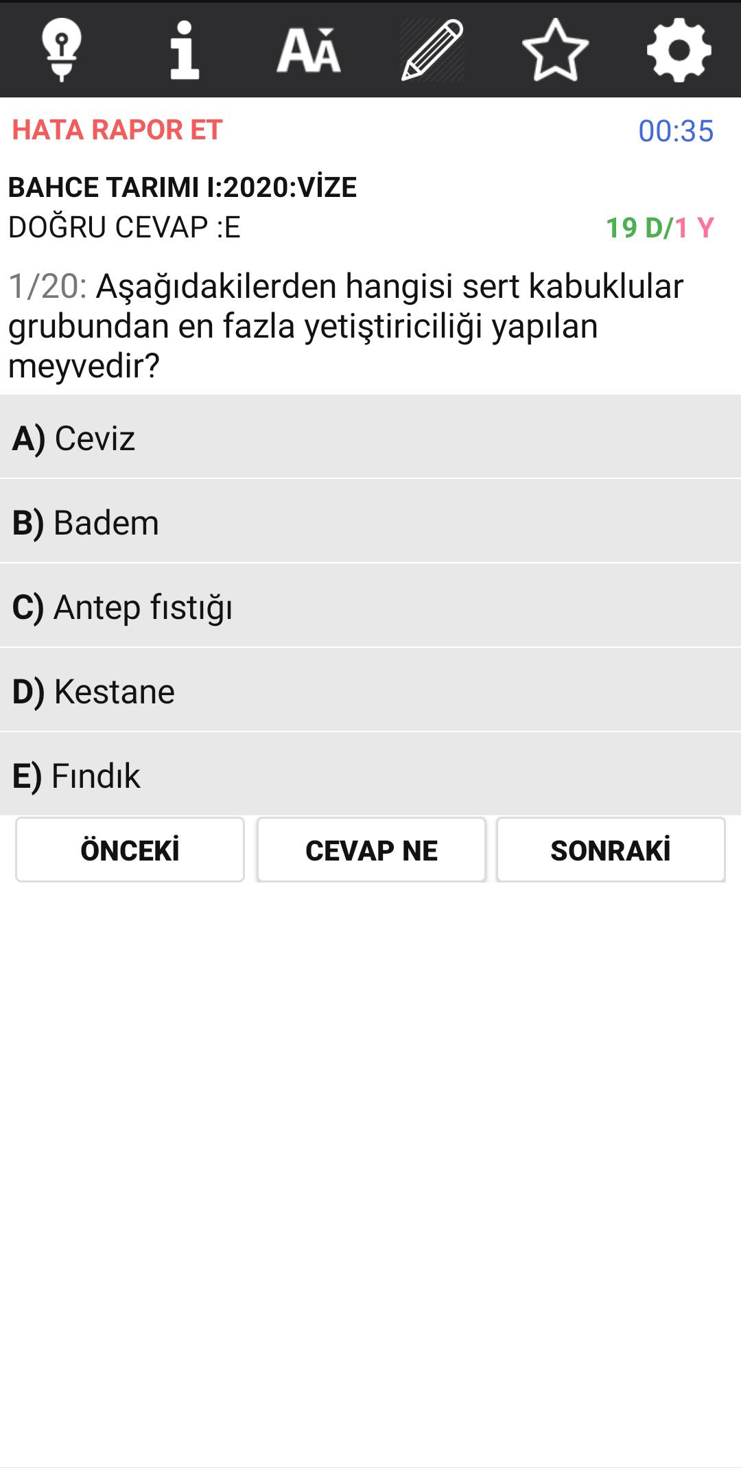 Bahce Tarimi 2 2012 2013 Ara Sinavi Aof Sorular Net