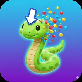 Arrow Snake: Pixel Paint