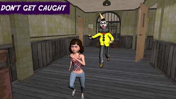 Horror Ice Scream Neighbor Hou الملصق