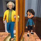 Hello Crazy Neighbor House أيقونة