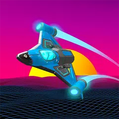 Скачать OutRush: Synthwave Action APK