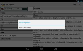 EML Reader اسکرین شاٹ 3