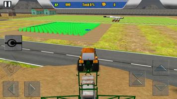 Harvester Tractor Simulator capture d'écran 2