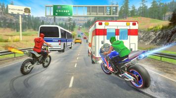 Moto Rider: 3D Bike Race Game capture d'écran 1