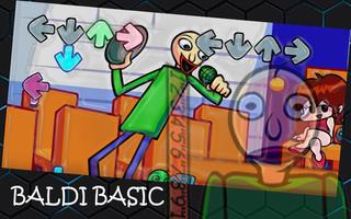 Friday Funy VS Baldi Basic Mod Poster