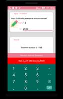 Random Number Generator capture d'écran 1