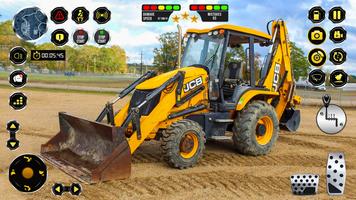 Poster cantiere reale jcb sim