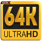 64K Video Player All Format - UHD & 64K resolution ไอคอน
