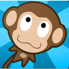 🍌 банановая мартышка - джунгли обезьян иконка