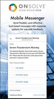 OnSolve Send Word Now Mobile 截图 2