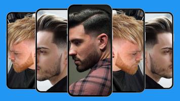 Hairstyles for Boys and Men Affiche