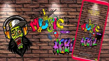 Graffiti Music Launcher Theme capture d'écran 3