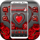 Red Heart Valentine Launcher APK