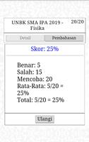 UNBK SMA IPA 2020 (Ujian Nasional) capture d'écran 3