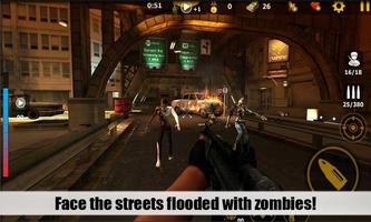 Zombies Attack 3D 🧟 - Survival Shooter Game 2019 تصوير الشاشة 1
