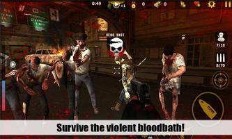 Zombies Attack 3D 🧟 - Survival Shooter Game 2019 تصوير الشاشة 2