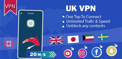 UK VPN Affiche