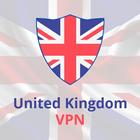 UK Vpn المملكة المتحدة IP أيقونة