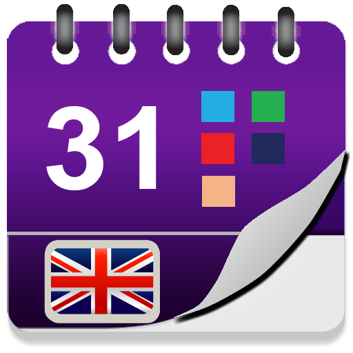UK Calendar App with Holidays