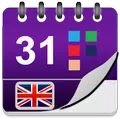 UK Calendar App with Holidays