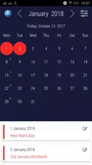 UK Calendar App with Holidays APK download