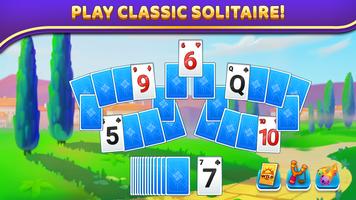 Puzzle Solitaire - Tripeaks Escape with Friends poster