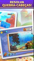 Puzzle Solitaire - Tripeaks Escape with Friends imagem de tela 1