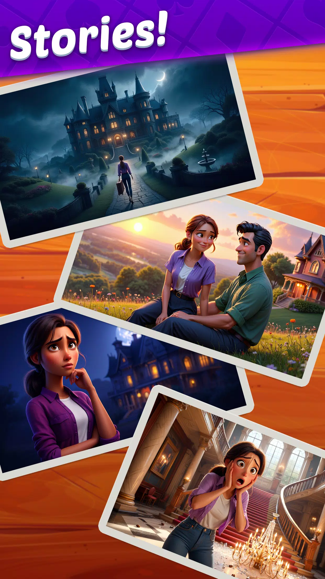 Solitaire Story - Ava's Manor Solitaire Story - Ava's Manor
