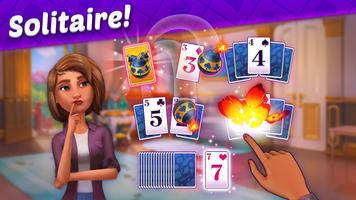 Solitaire Story - Ava's Manor اسکرین شاٹ 1