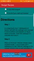 Burger Recipes capture d'écran 3