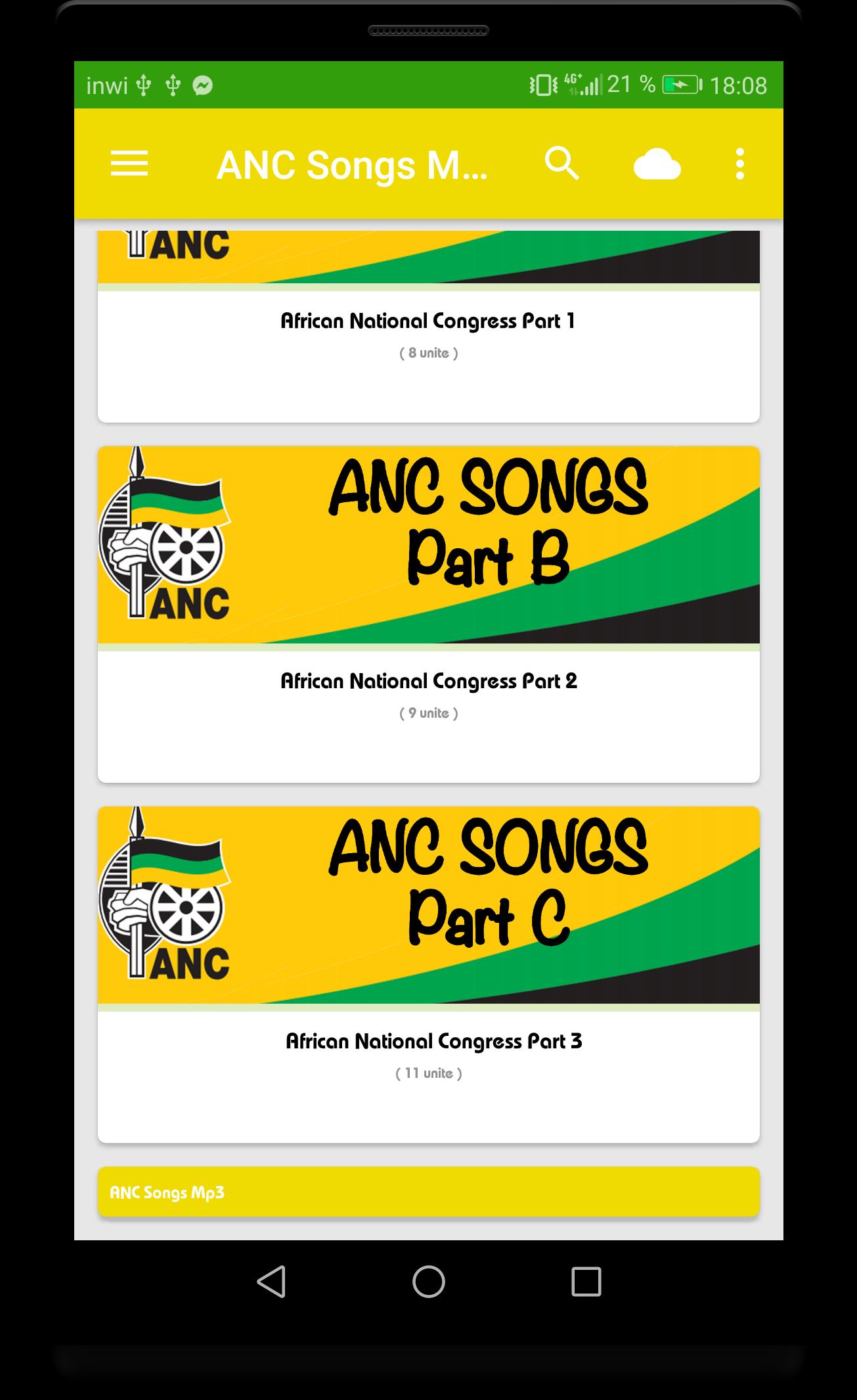 ANC Songs - Mp3 APK للاندرويد تنزيل