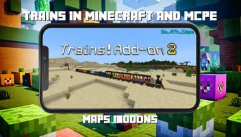 Trains in Minecraft and MCPE capture d'écran 1