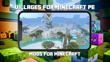 Villages pour Minecraft PE Affiche