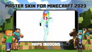 Skin maître Minecraft 2023 Affiche