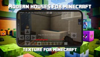 Casas modernas para Minecraft imagem de tela 1