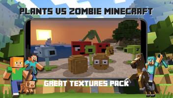 Plants vs Zombie Minecraft syot layar 2