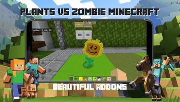 Plants vs Zombie Minecraft ภาพหน้าจอ 3