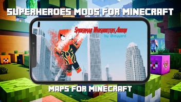 Superhéroes minecraft captura de pantalla 1