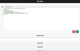XML Editor and Validator ảnh chụp màn hình 2