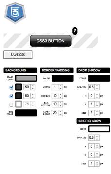 CSS3 Button Generator poster