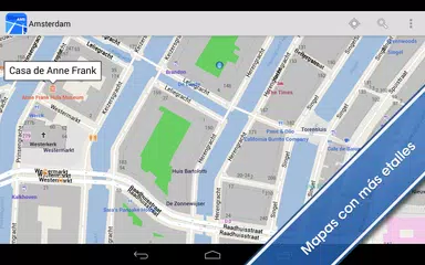 Descargar APK de Amsterdam Mapas Offline