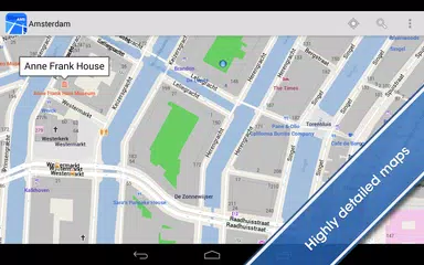 Baixar Amsterdam Offline City Map APK