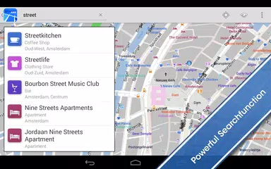 Baixar Amsterdam Offline City Map APK