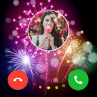 Цветная тема экрана телефонног иконка