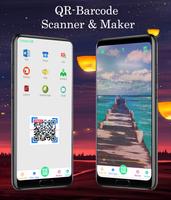 QR, Barcode Scanner, Reader الملصق