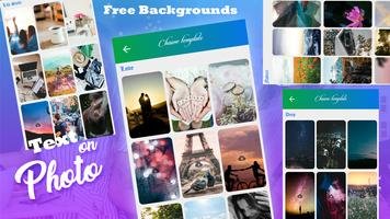 Photo Text Editor, Text Art постер