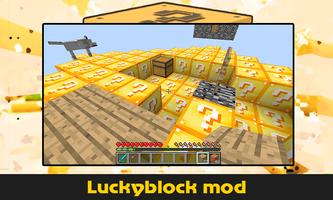 Lucky Block Mod  for Minecraft Cartaz