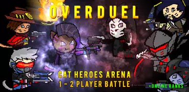 OVERDUEL Cat Heroes Arena - 2 player Versus Battle