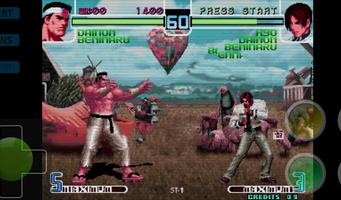 King fighting 2002 game old Poster